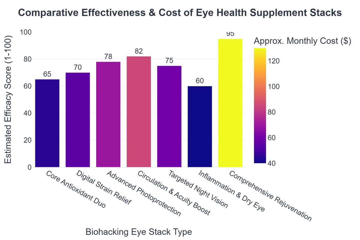 Comparative Effectiveness & Cost of Eye Health Supplement Stacks