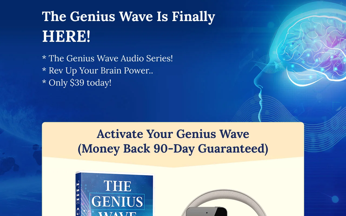 Official website of The Genius Wave