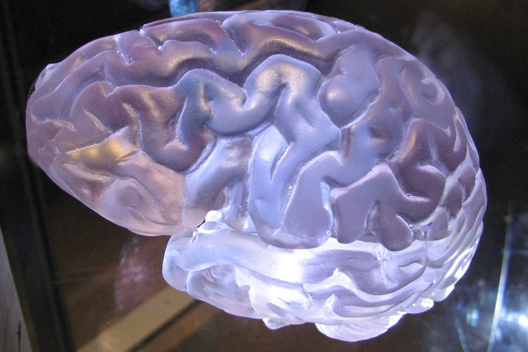 A side profile of a human head, translucent, with intricate, luminous neural pathways and precise brainwave patterns visible within, connected to subtle, futuristic neurofeedback sensors and tDCS/TMS coils on the scalp, symbolizing advanced cognitive enhancement and precise brain modulation.