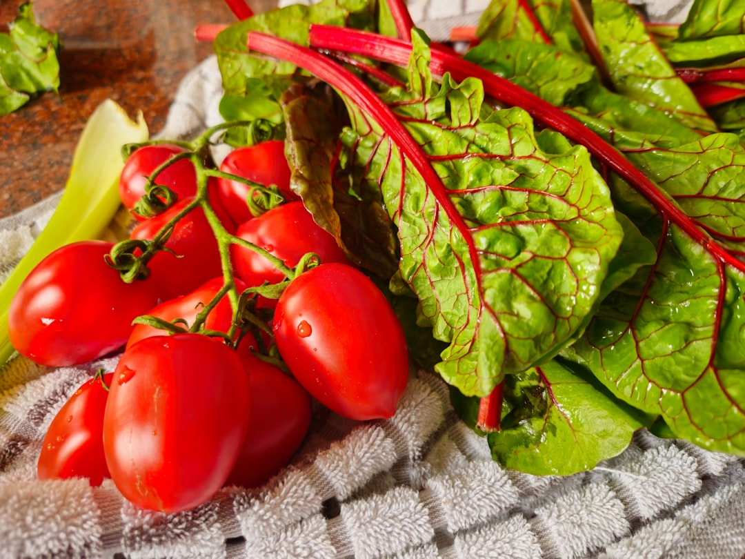 A vibrant, overflowing plate of diverse, colorful plant-based foods – including berries, root vegetables, leafy greens, legumes, and whole grains – artfully arranged like a thriving, miniature garden, symbolizing optimal gut health and a rich microbiome.