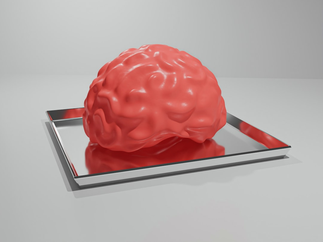 A person meditating calmly in a modern, serene home environment, wearing a sleek, futuristic biofeedback device that subtly illuminates their temple, with soft, personalized neural data streams flowing around their head, symbolizing adaptive AI guidance for optimal mental states and accessible mental mastery.