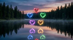 A couple demonstrating emotional connection and love languages.